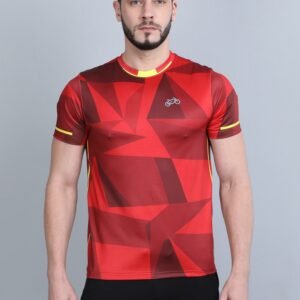 Green Age Active Wear Dry Fit - Red T shirt
