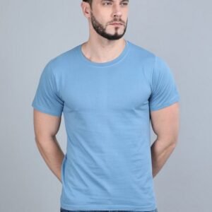 Vakum Round Neck Cobalt Blue T Shirt