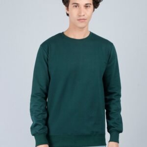 Vakum Round Neck Bottle Green SWEAT SHIRT